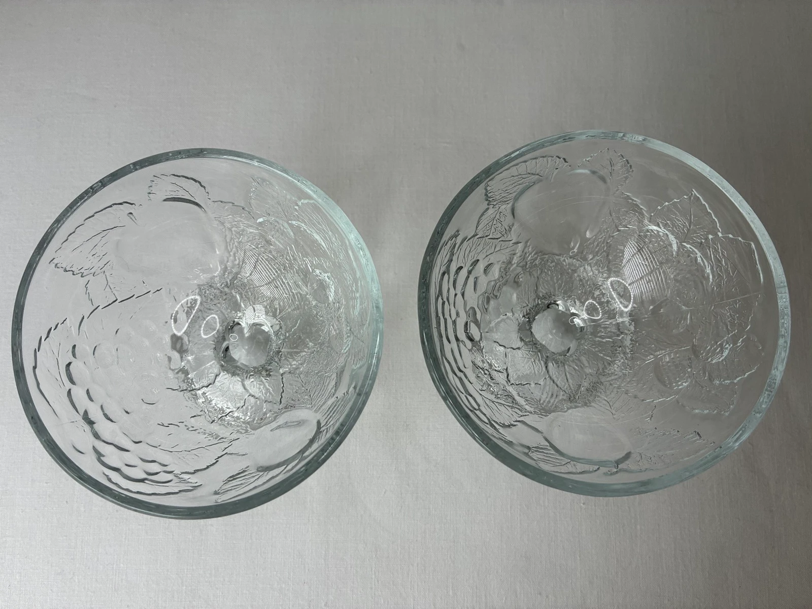 Conjunto de 2 taças de gelo vintage. – photo 4